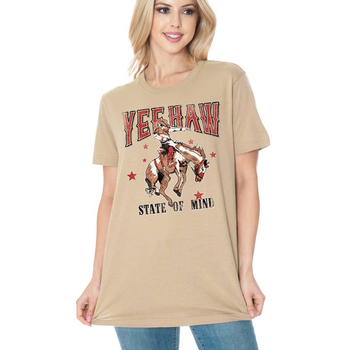 Amused by Blue - Venta al por mayor Camiseta estampada - Mujer - YEHAW 5