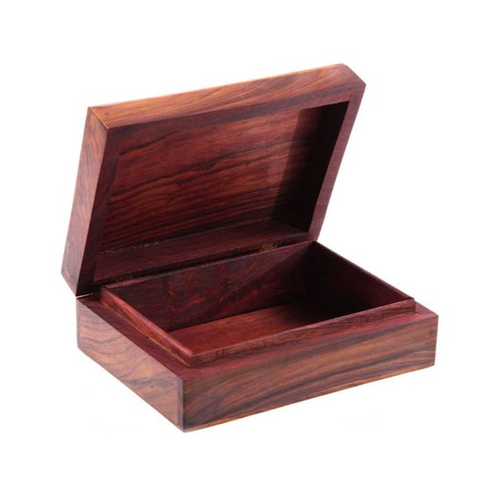 Crystal Magick Wholesale Ltd – wholesale Decorative box – Sheesham Wood Trinket Box