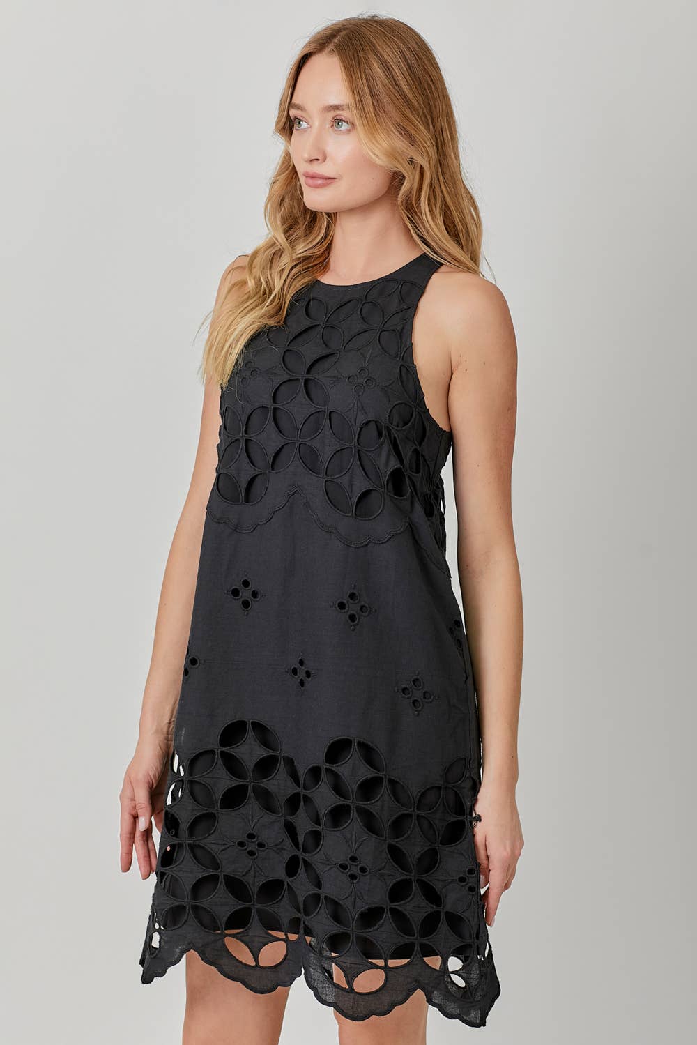 Mystree – Engroshandel Kjole - Dame – 60048 Halter Neck Blonder Kjole8