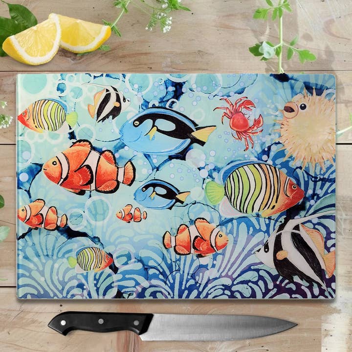 47-WTS Tropical Fish Worktop Saver for wholesale by By Jo Crafts