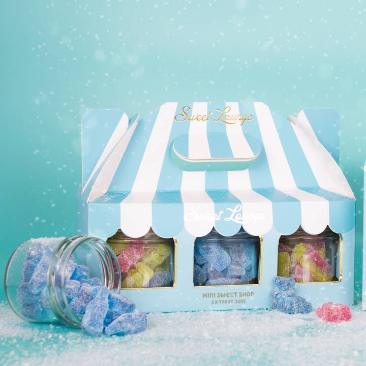 Sweet Lounge – wholesale Gummy – Vegan Mini Sweet Shop Gift Box - Mini Jars