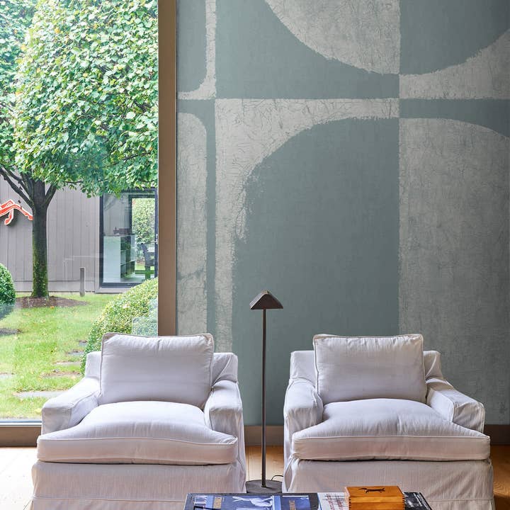 THE CLOISTERS PANEL SET - SOFT BLUE for wholesale by Backdrop