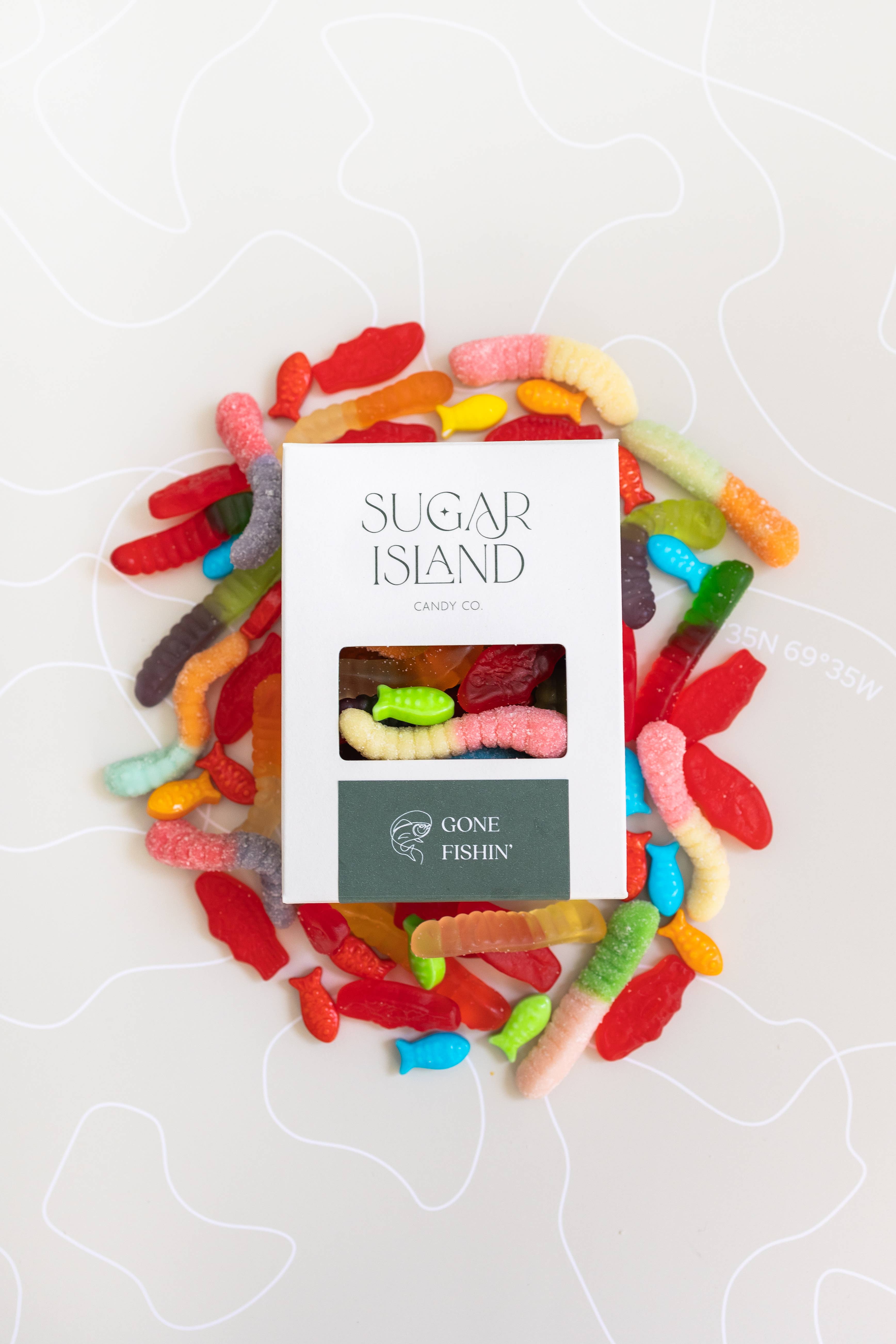 Sugar Island Candy Co. - Wholesale Gummy - Gone Fishin Candy Mix1