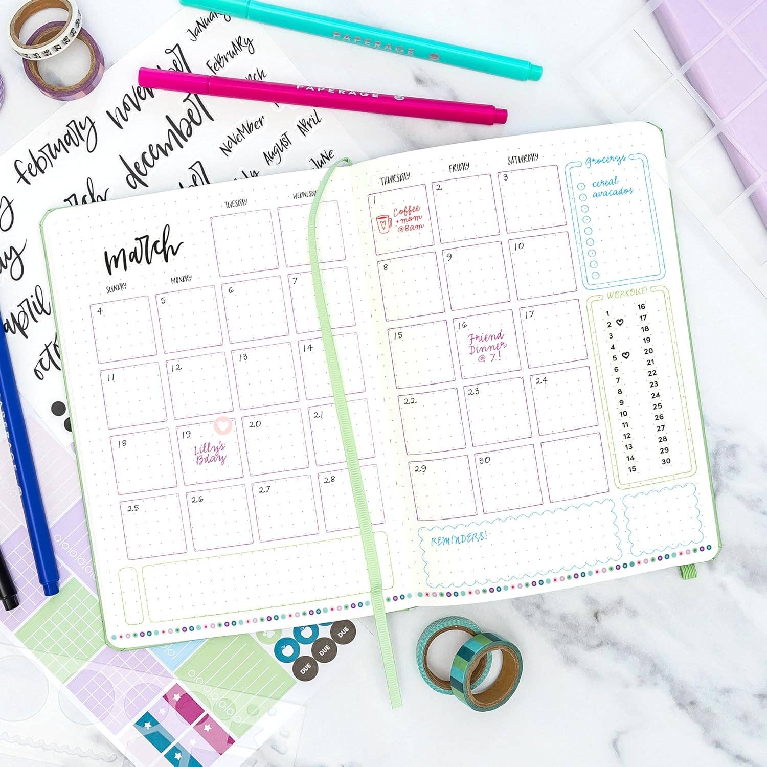 Paperage - Wholesale Notebook - 160PG Casebound Journal Dotted Notebook21