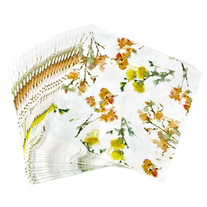 EcoQuality - Wholesale Disposable napkin - Blossoms Lunch Napkin – Vibrant Colored Napkins for Elegant Dining3