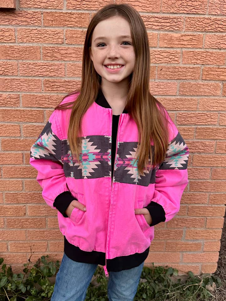 Sterling Kreek – Engroshandel Bomberjakke – til børn – Du Går Pige Børnejakke2