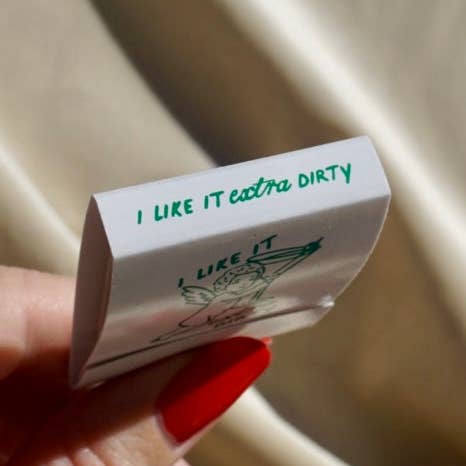 artxnikki - Wholesale Matches - “I Like It Extra Dirty” Cupid Martini Matchbook4