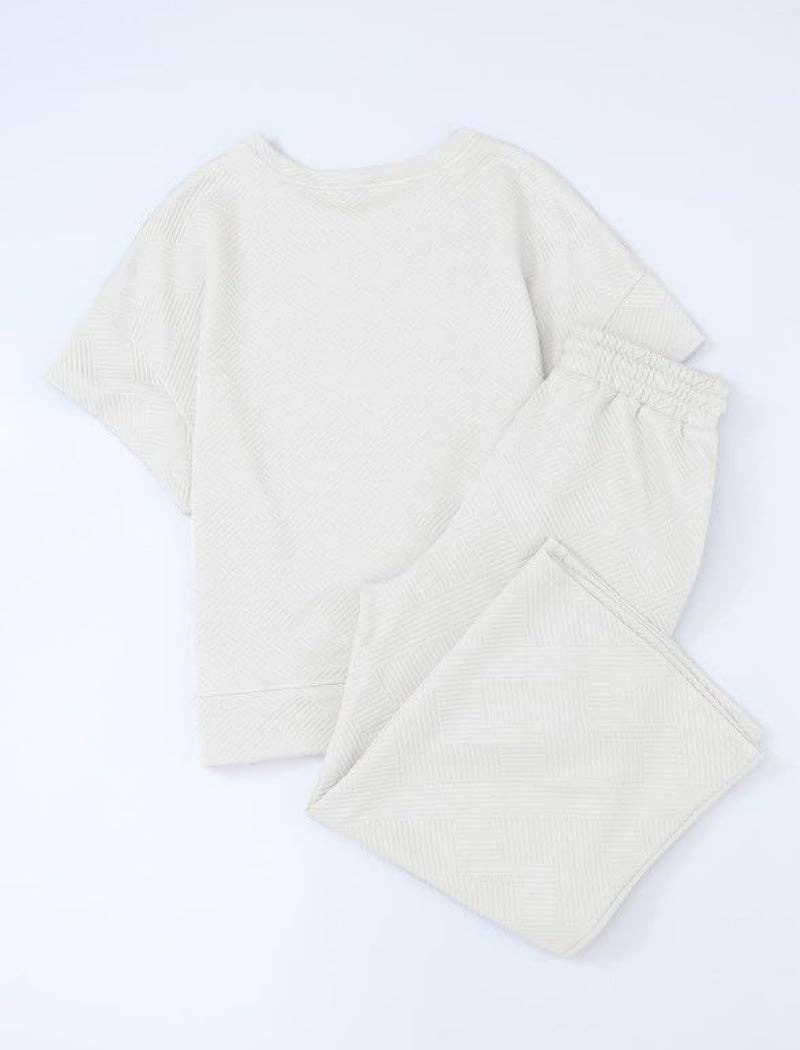 safistyle - Wholesale Lounge Set - Women's - Relaxed Two-Piece Drawstring Pants Set0