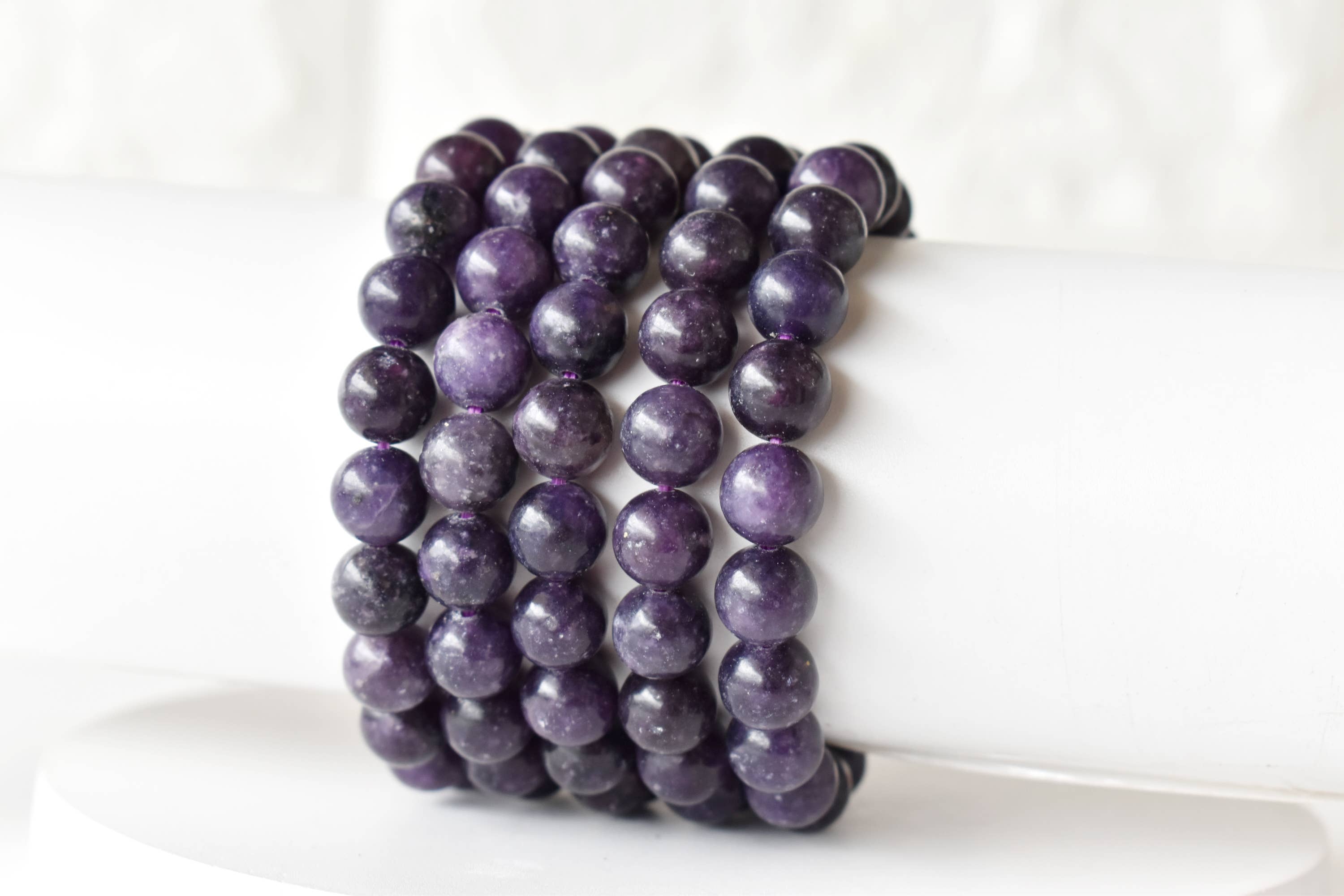 Soothing Crystals - Wholesale Beaded Bracelet - Healing Bracelet | Lepidolite | Gemstone Bracelet11