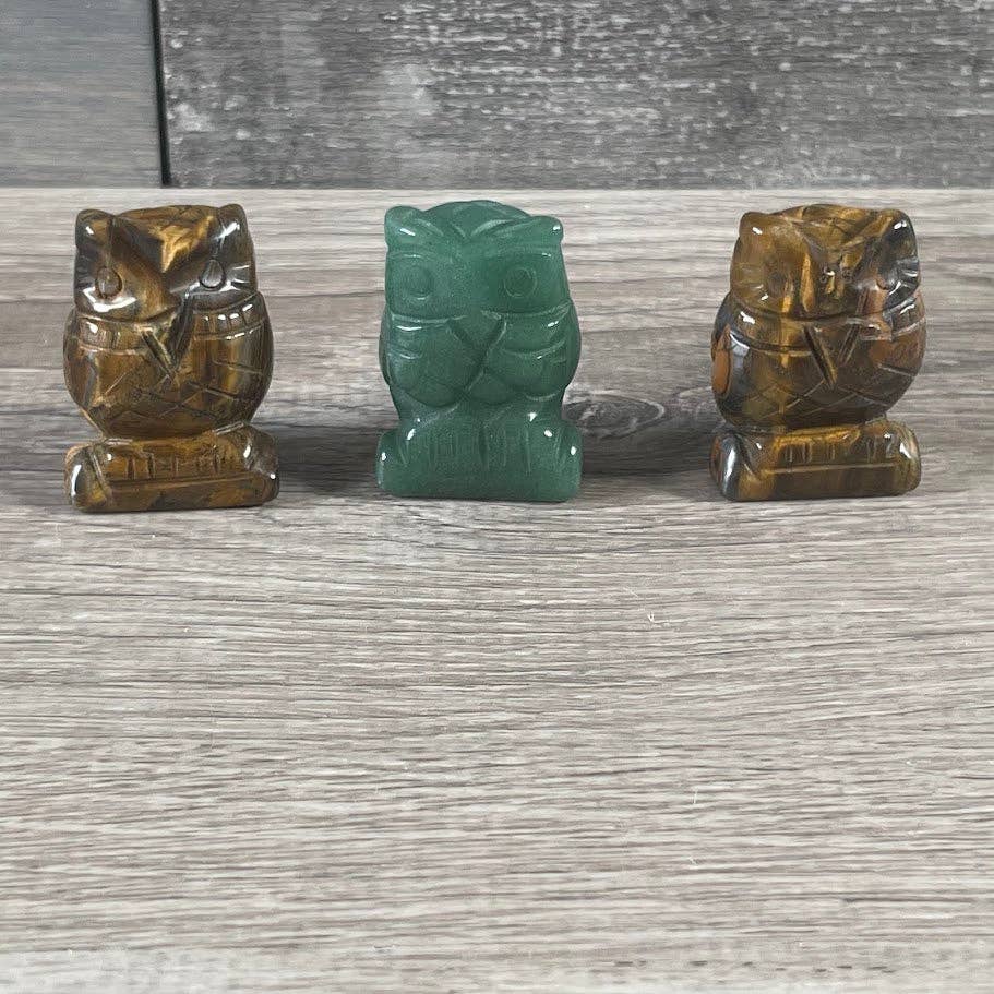 Keystone Crystals - Wholesale Decorative Figurine - Gemstone Owl Figurine Medium - for Crystal Retailers5