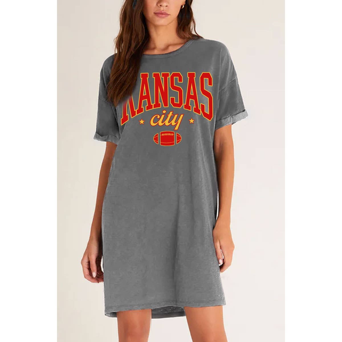 HRTandLUV – T-shirt gráfica - Mulher por atacado – VESTIDO GRÁFICO MINERAL KANSAS CITY2