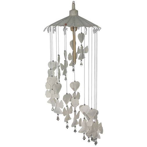 Siesta - Wholesale Kerstdecoratie - Angel Heart mobiel van Saa-papier2