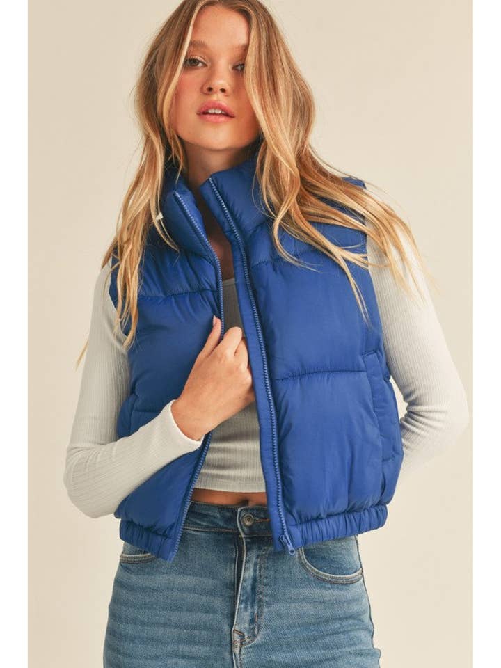 COLETE ACOLCHOADO PUFFER por atacado de ITSSY