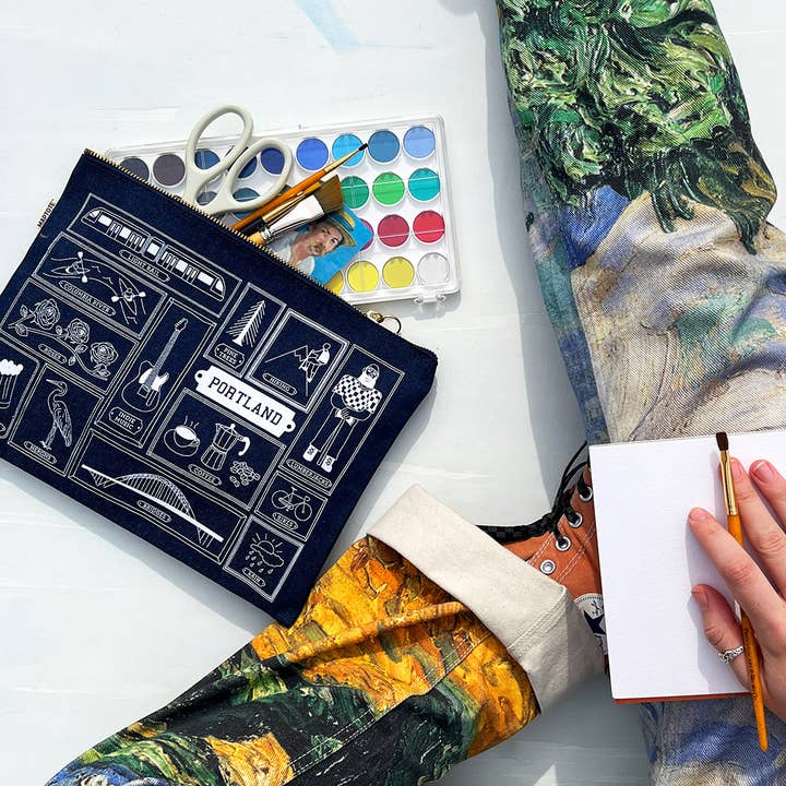 Maptote - Wholesale Pouch - Women's - Portland Flat Zip Pouch3