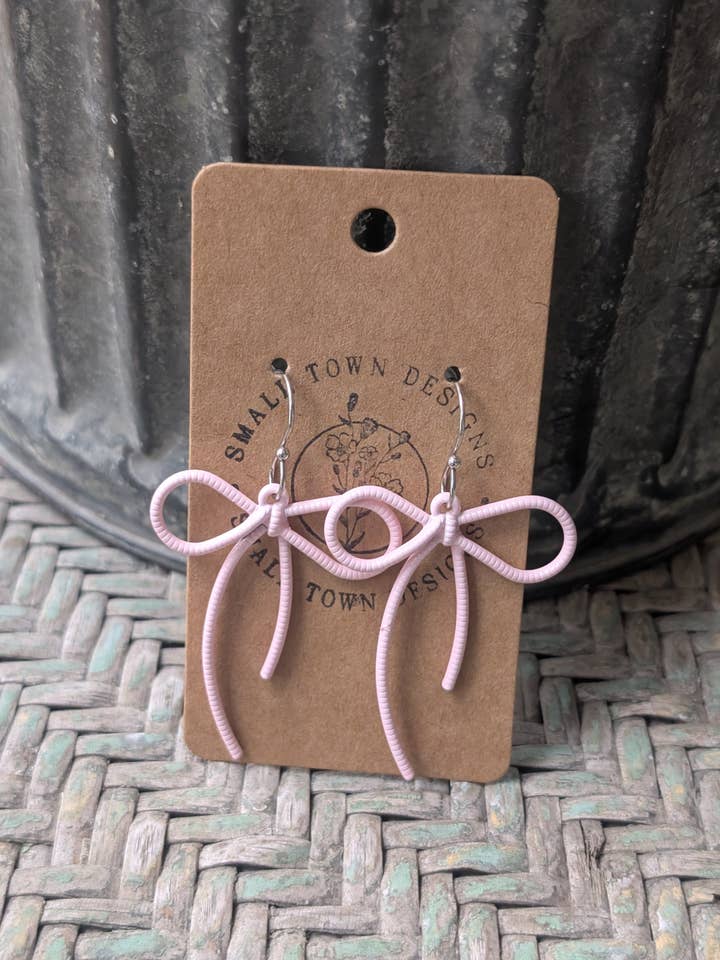 Pink Bows for wholesale by Small Town Designs
