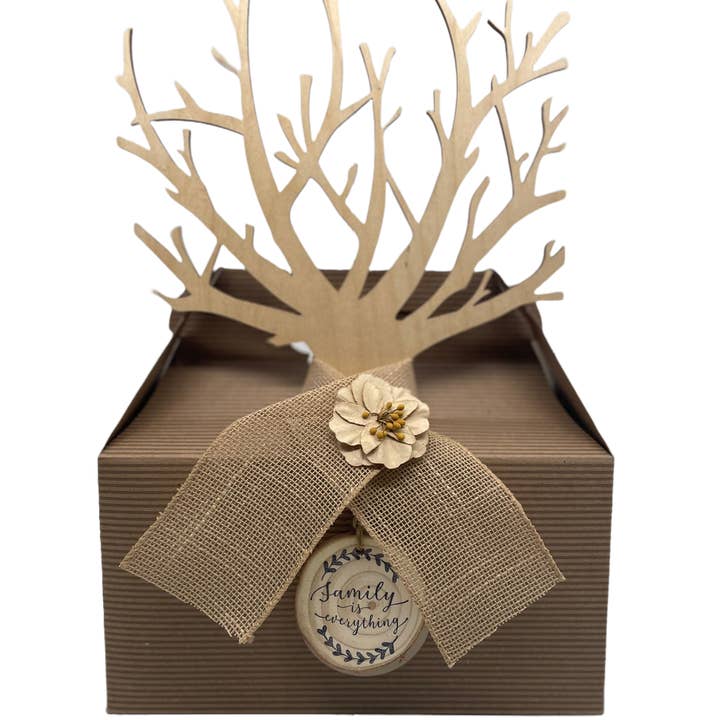 FamilyTree Traditions LLC - Wholesale DIY Craft Kit - Rustic Family Tree, Craft Kit