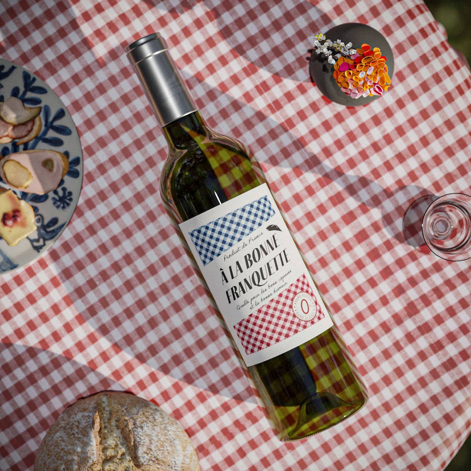 Les Compagnons du Canon - Wholesale Non-Alcoholic Spirits/Wine/Beer - À la bonne canquette - Alcohol-free white wine2