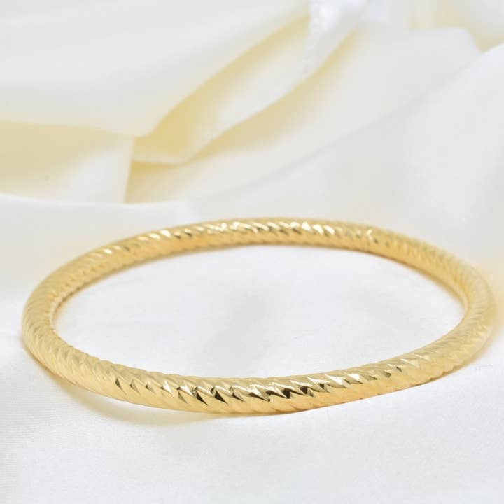 Brazalete rígido de acero inoxidable - BR110382 para venta al por mayor de Kapyco