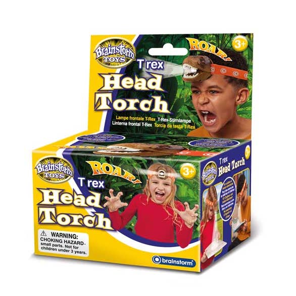 Tocha Cabeça T Rex por atacado de Brainstorm