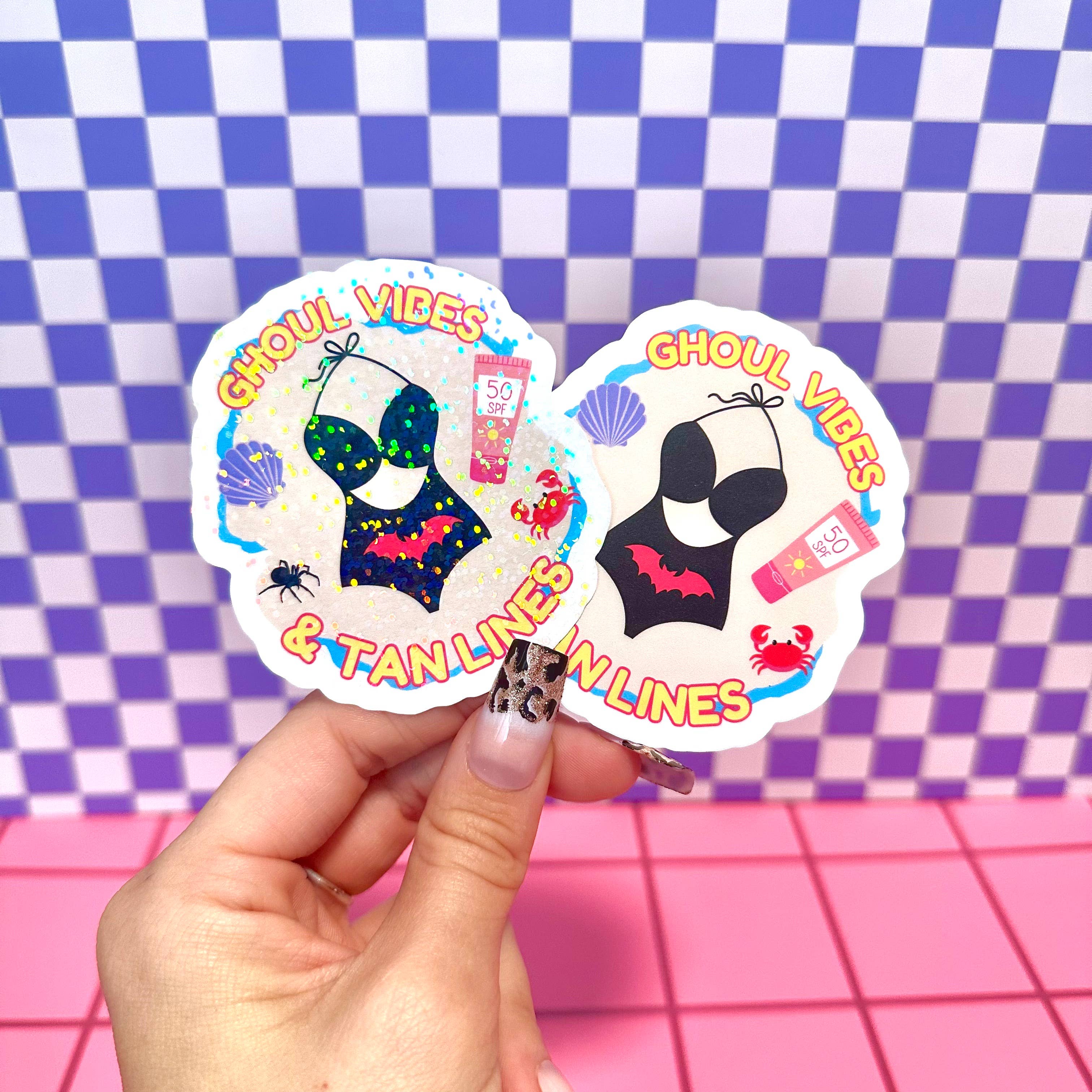 Stickers+ X Ashley Bexar - Wholesale Sticker - Halloween Spooky Goth Funny Waterproof Vinyl Sticker0