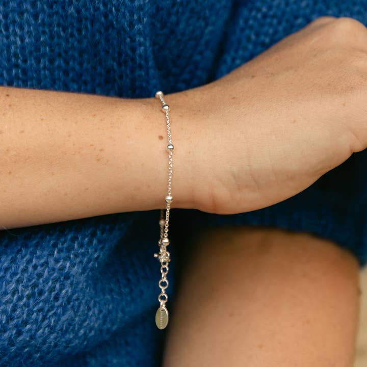 Silver Beads Bracelet for wholesale by Subalian Jewelry