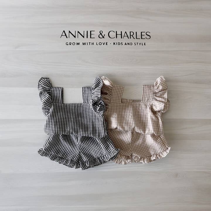 Annie & Charles - Wholesale Top & Short Set - Kids - Annie & Charles® summer cotton set for girls