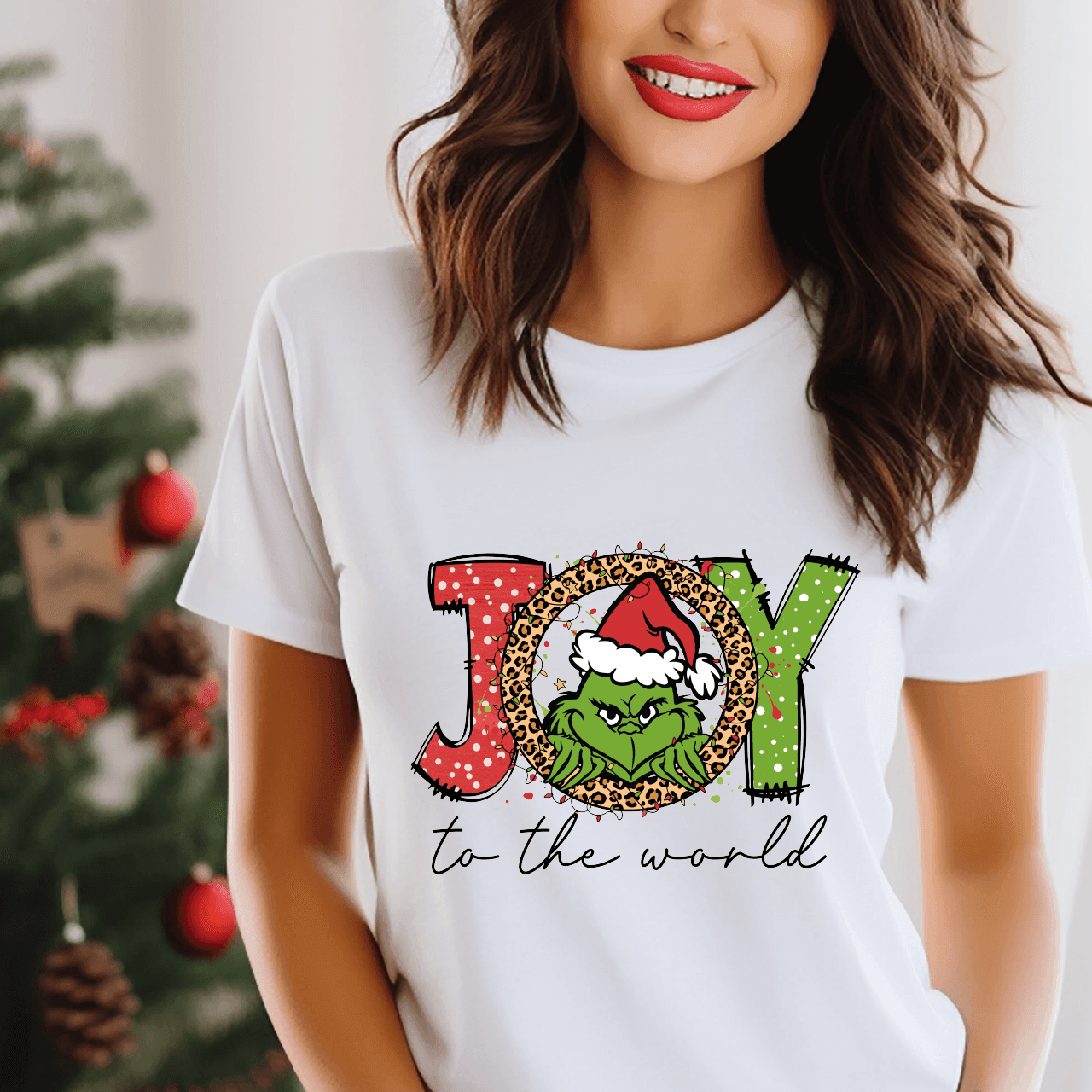 Nashville Design House - Wholesale Sublimation Transfer - Joy To The World Grinch Style DTF Transfer1