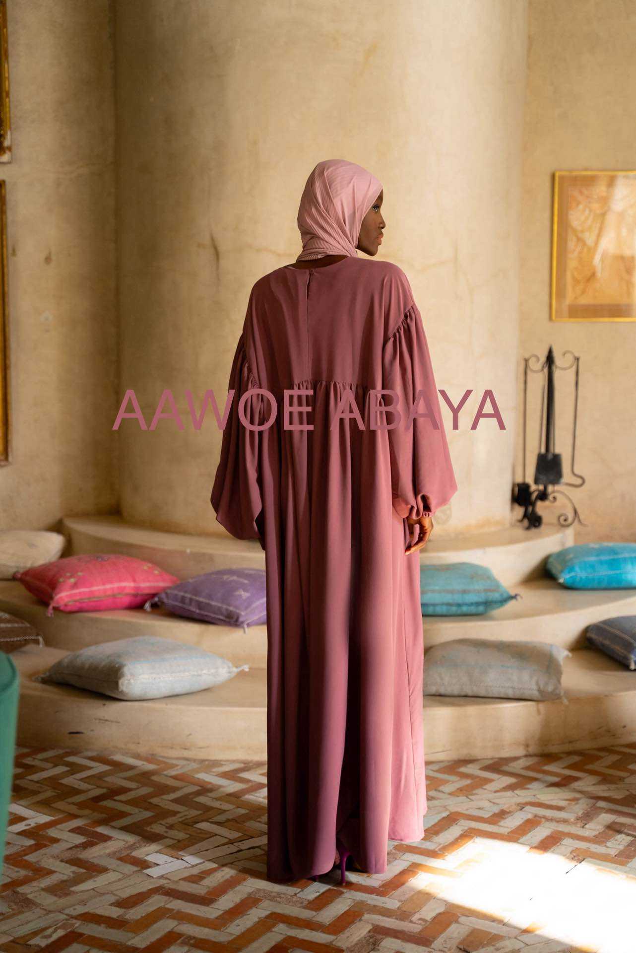 Aawoe Abaya - Wholesale Dress - Women's - Elegant Abaya Dress - 2413-ROB6