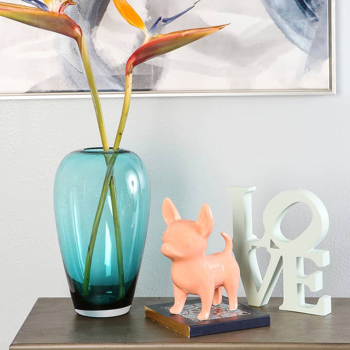 NAYOTHECORGI – Großhandel Dekofigur – Stehende Chihuahua-Keramikstatue8