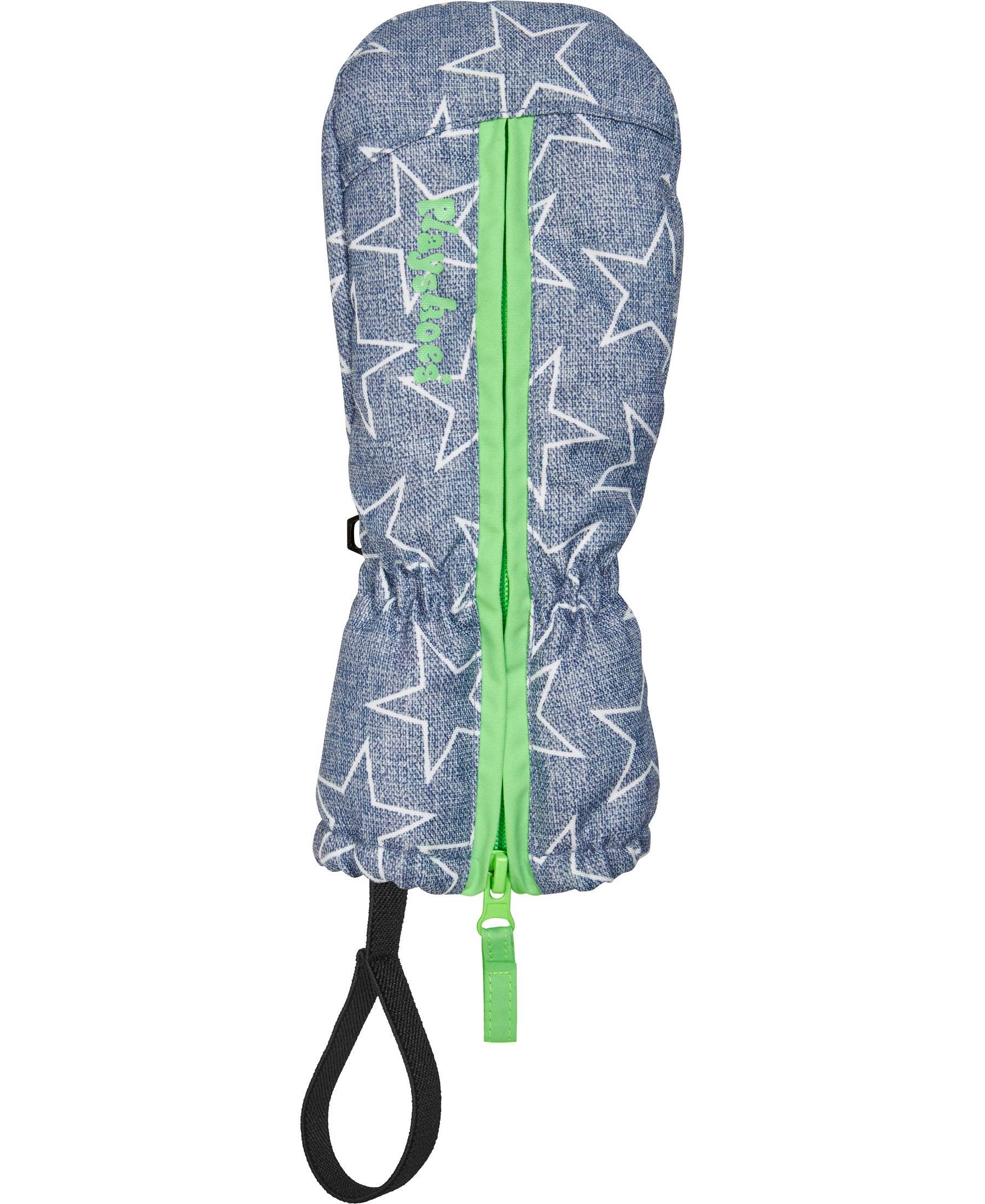 denim blue Mitten stars zipper for wholesale on Faire1