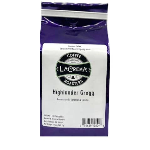 Café aromatisé 12 oz pour la vente par La Crema Coffee Company