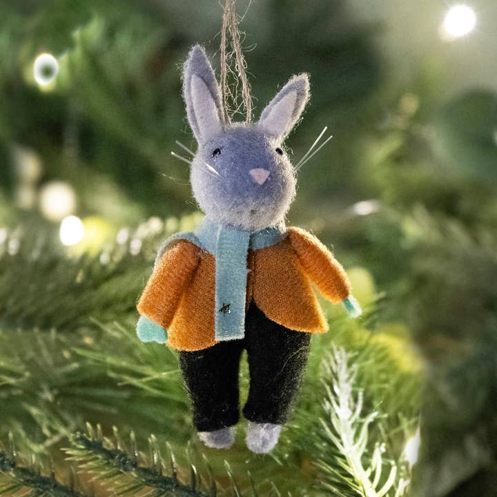 Little Bear Co. «Caminando en un...» Decoración de conejito para venta al por mayor de CGB Giftware