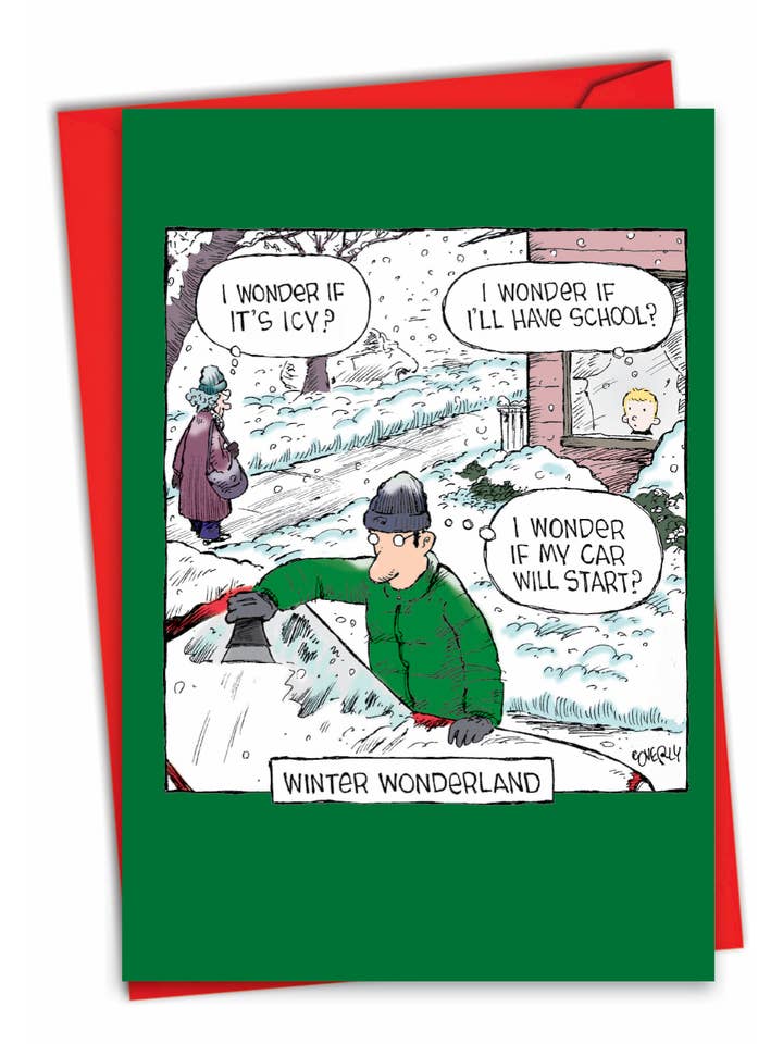 Weihnachtskarte - Winterwunderland für den Großhandel von NobleWorks