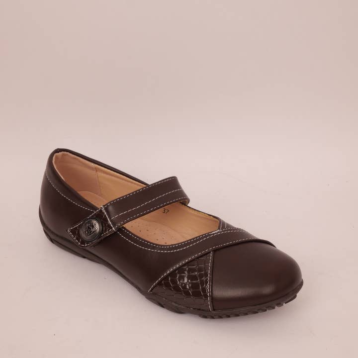 BELLICY / Cink-me - Wholesale Sandals - Women's - 3229-22, Faux leather sandals with visible stitching4