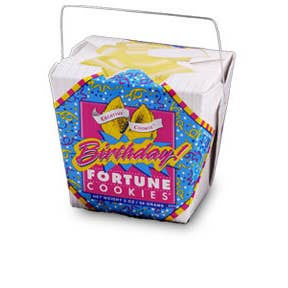 Creative Cookie Etc - Wholesale Cookie - Birthday Confetti Themed Fortune Cookies
