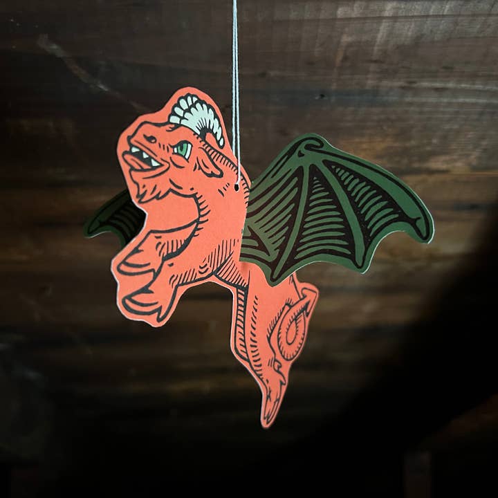 Fresh Fish - Wholesale Mobile - Jersey Devil cut-out card stock hanging mobile with string4