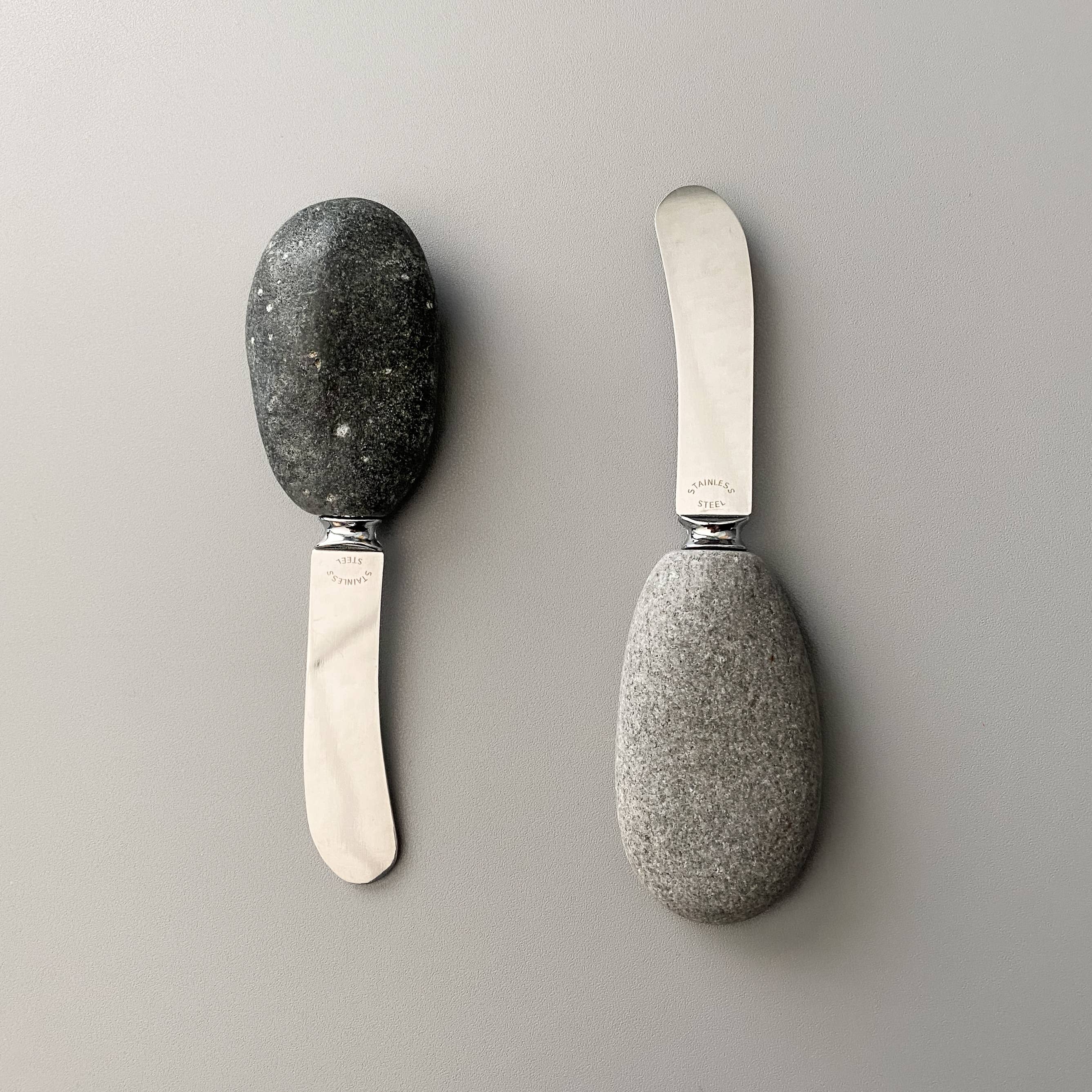 Funky Rock Designs - Wholesale Cheese Spreader - Ergonomic Stone Cheese Spreader2