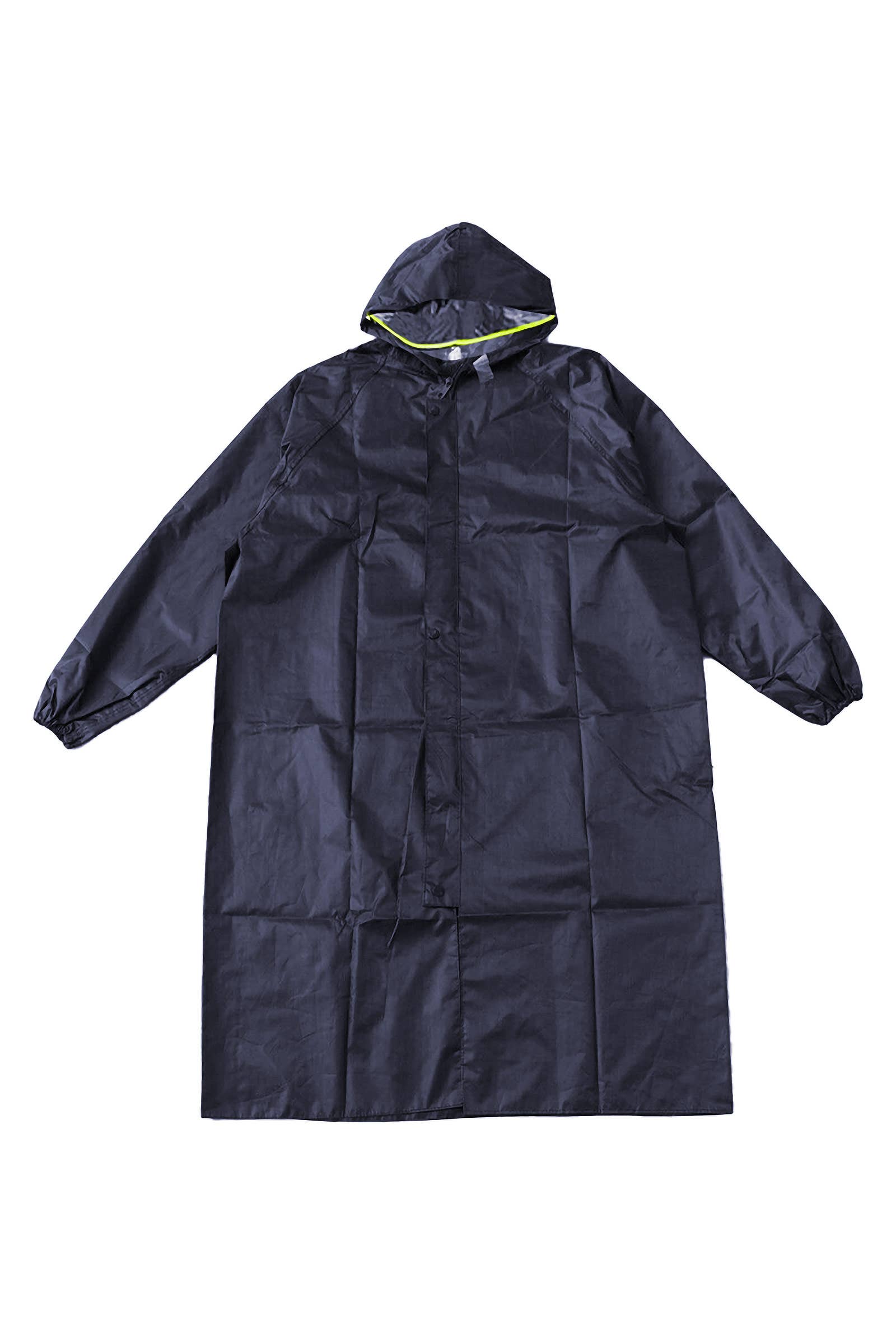 Cap Zone - Wholesale Raincoat - Unisex - Sleek Reflective Hooded Pvc Raincoat4