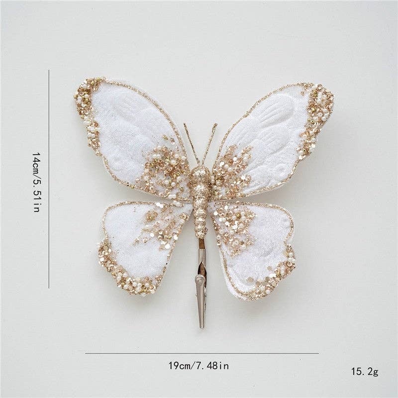 MoodGold – Großhandel Weihnachtsstrumpf – Grauer Samtbestickter Weihnachtsstrumpf6