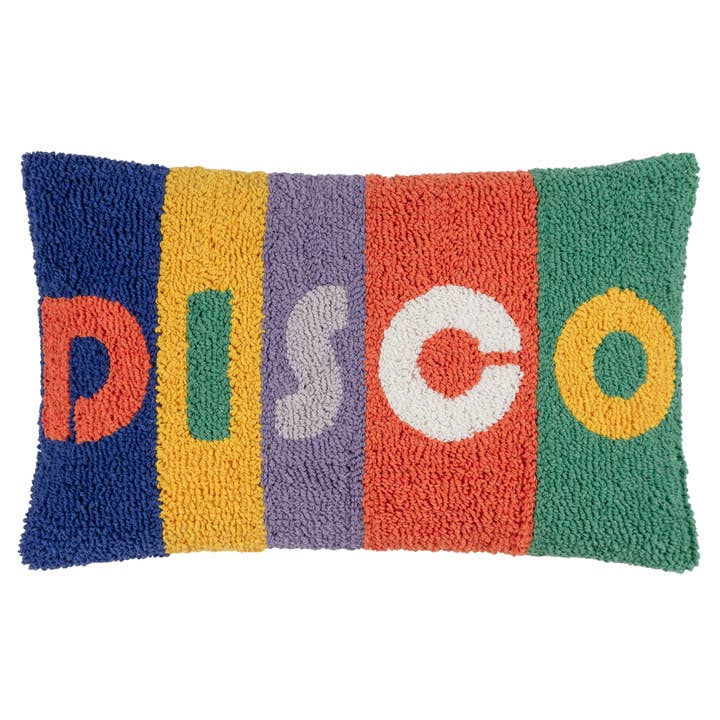 Disco Knitted Cushion Multicolour for wholesale on Faire1