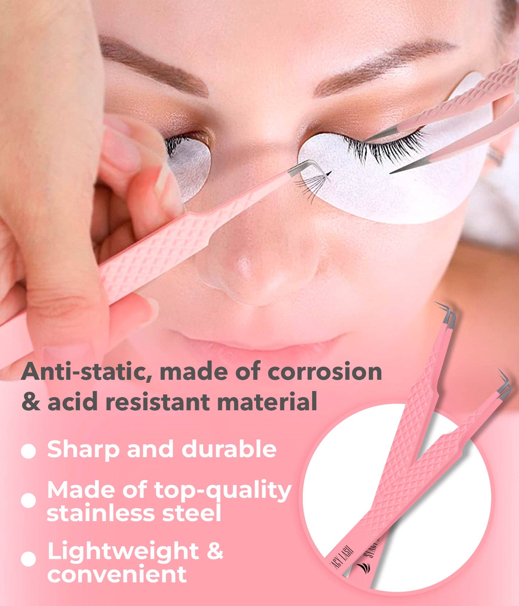 Stacy Lash - Wholesale Fake Lash Applicator - Stacy Lash Isolation Eyelash Extension Tweezers4