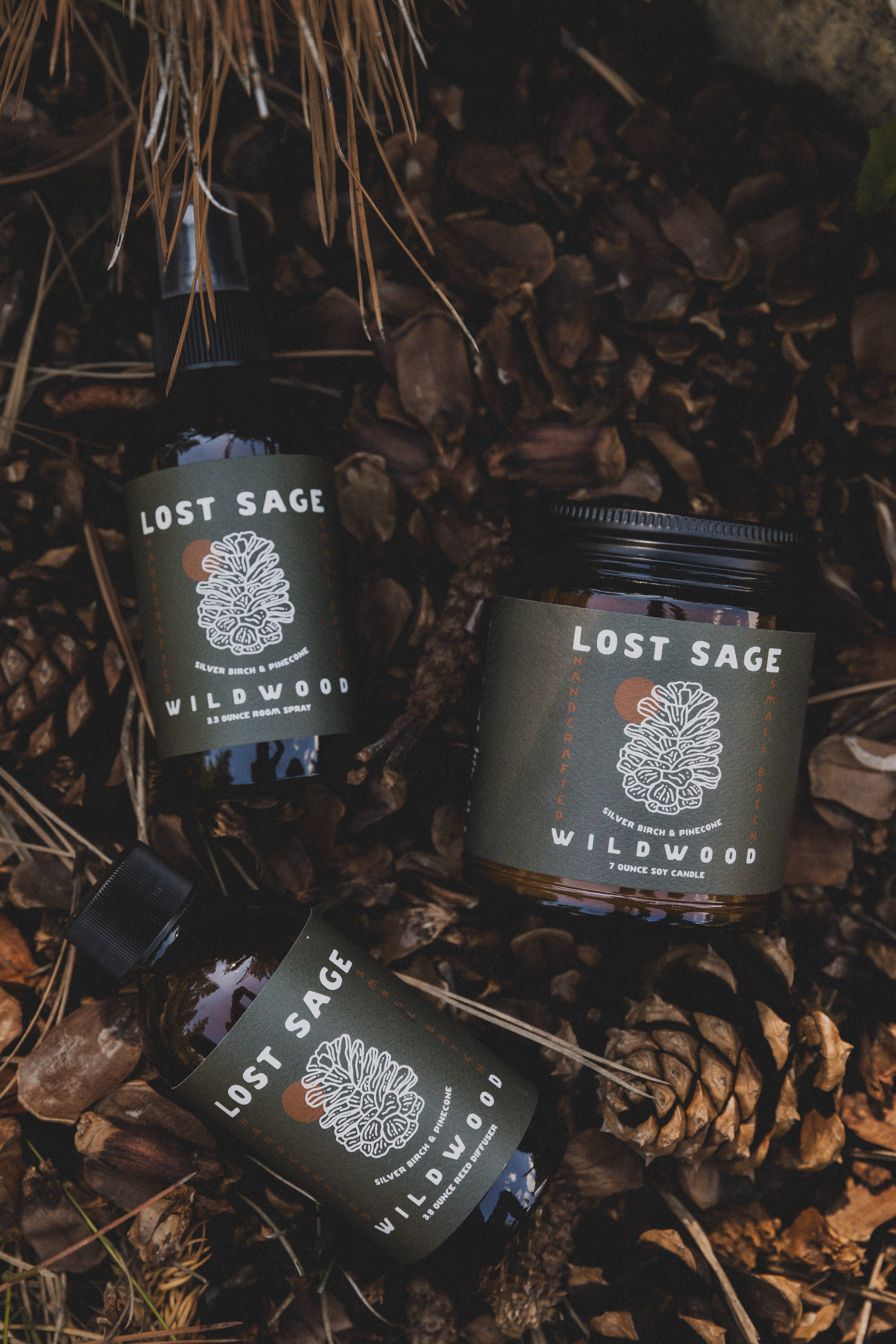Lost Sage - Wholesale Jar/Filled Candle - Wildwood Soy Candle2