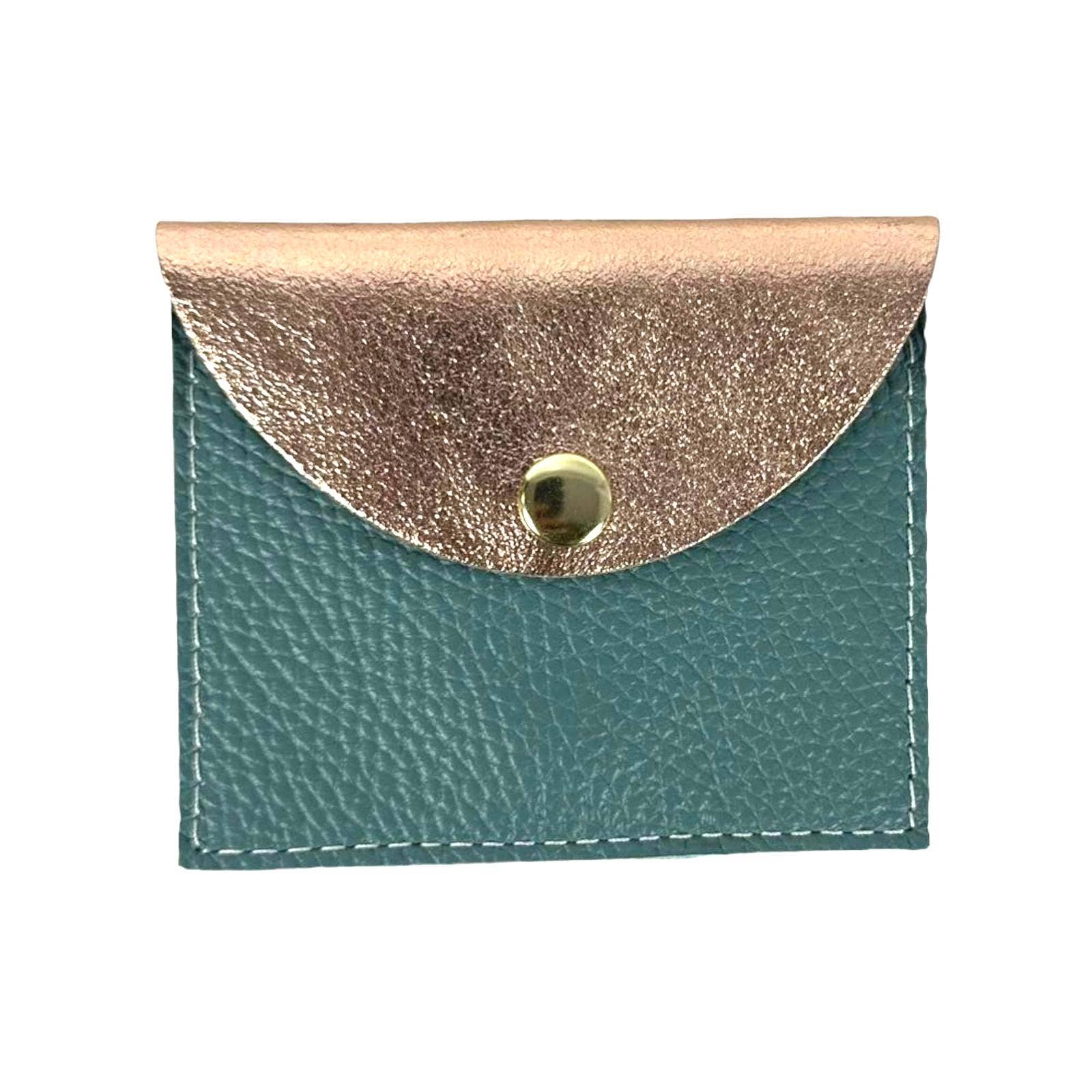 Chenson & Gorett – wholesale Coin purse – Women’s – Women's Compact Leather Wallet with Button Closure. Promo5
