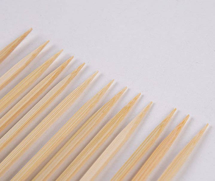 everythingbamboo – wholesale Skewer – 1200 PCs 18cm Bamboo Sticks Paddle Skewers BBQ Fruit Kebab Cocktail High Quality1
