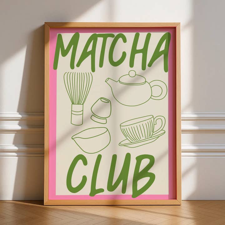 Stampa del Club Matcha per la vendita all'ingrosso da parte di Printro