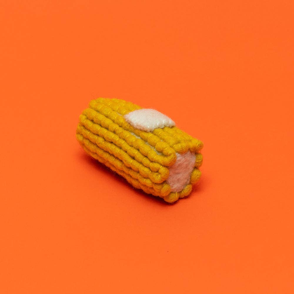 Ware of the Dog - Wholesale Pet Toy - Dog - Boiled Wool Corn Dog Toy