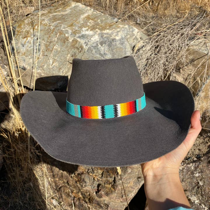 Little Rogue Co - Venta al por mayor Accesorio para sombrero - Mujer - Banda para sombrero con cuentas