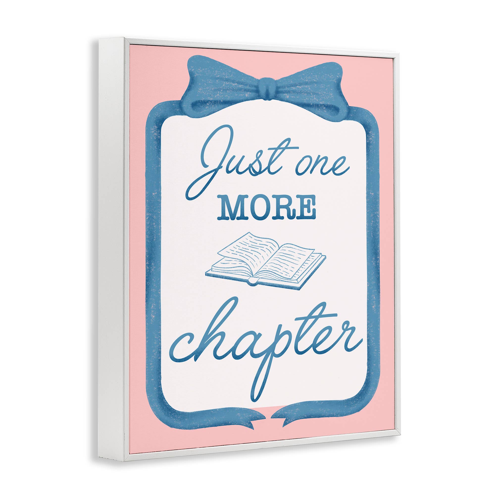 Stupell Industries - Wholesale Wall Sign - Chic Just One More Chapter - Framed Wall Art15