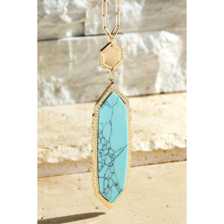Urbanista - Wholesale Pendant/Charm Necklace - Natural Stone Pendant Necklace4