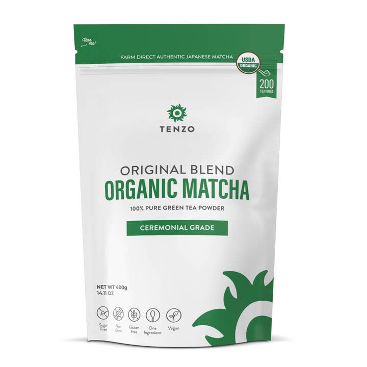 Tenzo® Organic Ceremonial Original Blend Matcha - 400g for wholesale by Tenzo